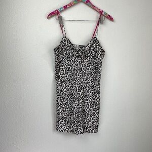 Victoria's Secret animal print chemise size M 1546